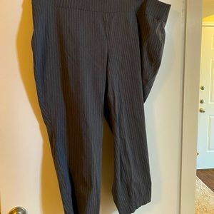 Ponte pinstripe leggings Torrid work pants